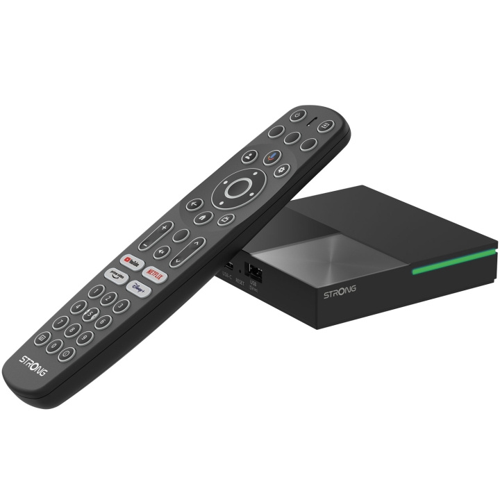 Strong TV-box 4K WiFi/LAN Google TV LEAP-S3PRO Svart i gruppen HJEMMEELEKTRONIK / Lyd & billede / Tv og tilbehør / Smart-TV hos TP E-commerce Nordic AB (D19732)