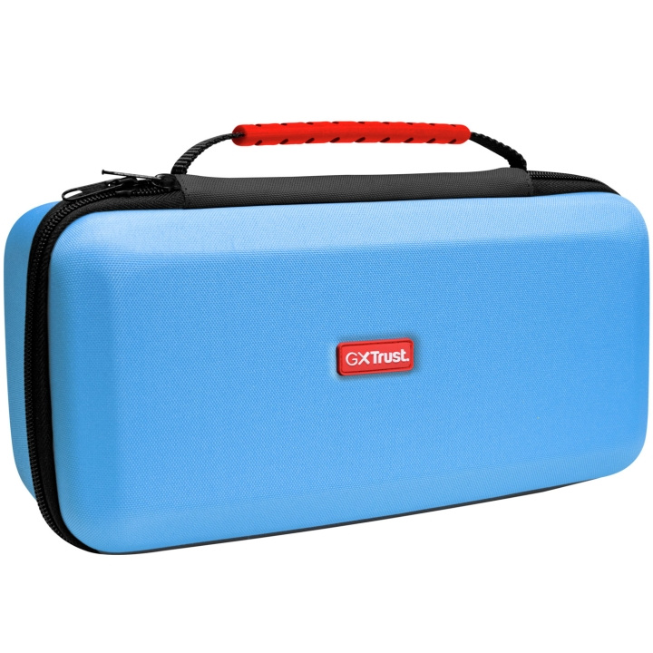 Trust GXT 1252B XL Hardcase Nintendo Switch 2 Blå i gruppen HJEMMEELEKTRONIK / Spilkonsoller og tilbehør / Nintendo Switch hos TP E-commerce Nordic AB (D19741)