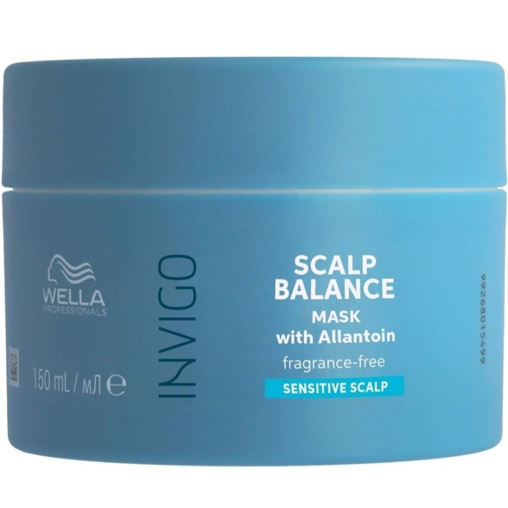 Wella Professionals Invigo Scalp Balance Sensitive Scalp Mask 150ml i gruppen SKØNHED & HELSE / Hår og styling / Hårpleje / Hårmaske hos TP E-commerce Nordic AB (D19783)