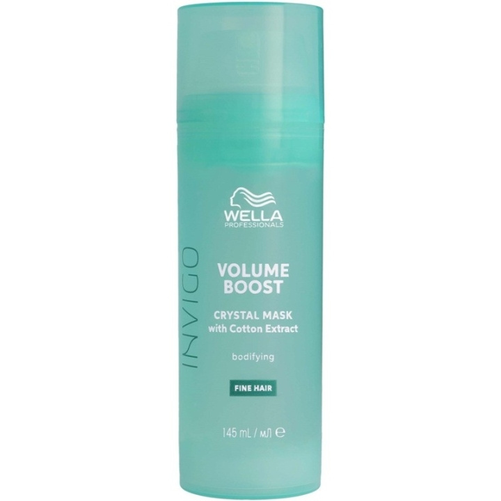 Wella Professionals Invigo Volume Boost Crystal Mask 145ml i gruppen SKØNHED & HELSE / Hår og styling / Hårpleje / Hårmaske hos TP E-commerce Nordic AB (D19786)