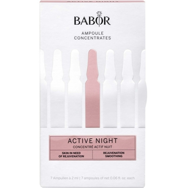 Babor Ampoule Concentrates Active Night 7x2ml i gruppen SKØNHED & HELSE / Hudpleje / Ansigt / Hudserum hos TP E-commerce Nordic AB (D19791)