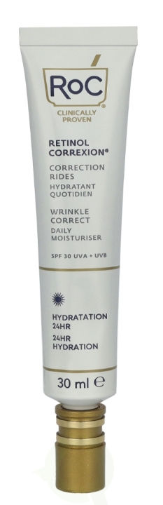 ROC Retinol Correxion Wrinkle Correct Moisturiser SPF30 30 ml i gruppen SKØNHED & HELSE / Hudpleje / Tanning / Solbeskyttelse hos TP E-commerce Nordic AB (D19831)