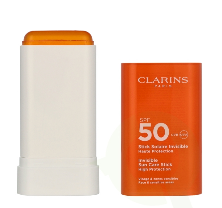 Clarins Invisible Sun Care Stick SPF50 17 g Sensitive Areas i gruppen SKØNHED & HELSE / Hudpleje / Tanning / Solbeskyttelse hos TP E-commerce Nordic AB (D19853)