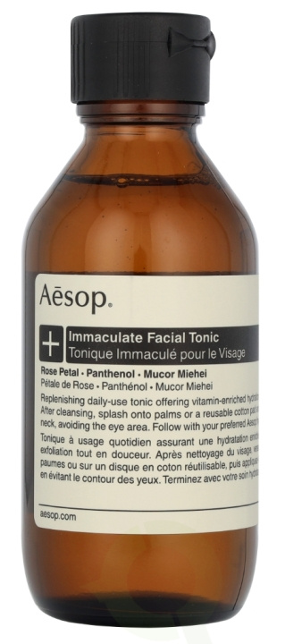 AESOP Immaculate Facial Tonic 100 ml i gruppen SKØNHED & HELSE / Hudpleje / Ansigt / Rengøring hos TP E-commerce Nordic AB (D19876)