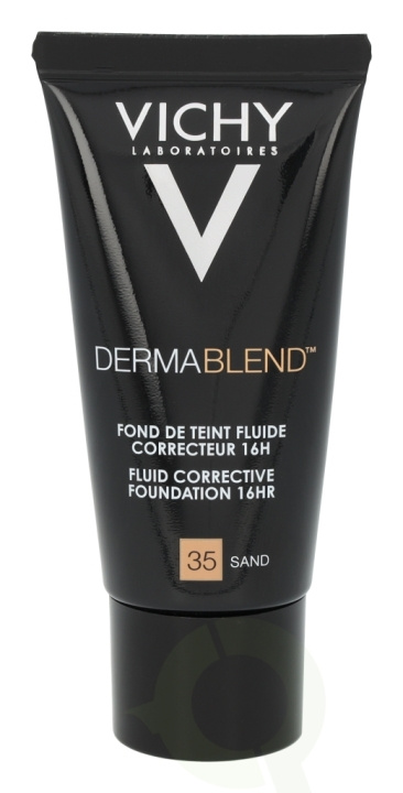 Vichy Dermablend Corrective Foundation 16Hr SPF35 30 ml #35 Sand - All skin types i gruppen SKØNHED & HELSE / Makeup / Makeup ansigt / Foundation hos TP E-commerce Nordic AB (D19897)