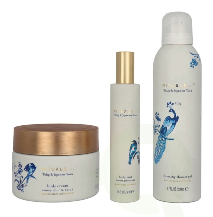 Rituals Amsterdam Collection Set 470 ml Shower Gel 200ml/ Body Cream 220ml/Hair & Body Mist 50ml i gruppen SKØNHED & HELSE / Hudpleje / Ansigt / Dagcreme hos TP E-commerce Nordic AB (D19902)