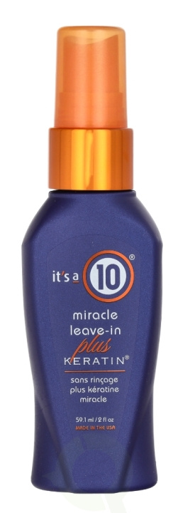 It\'s a 10 Miracle Leave-In Plus Keratin 59.1 ml i gruppen SKØNHED & HELSE / Hår og styling / Hårpleje / Hårmaske hos TP E-commerce Nordic AB (D19943)