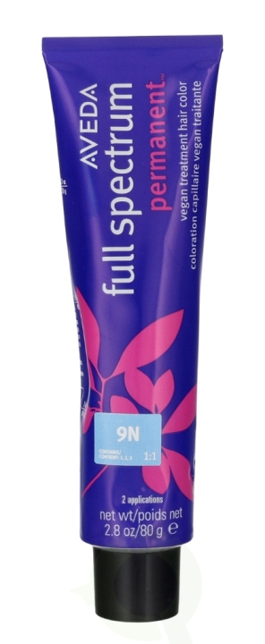 Aveda Full Spectrum Permanent Vegan Pure Tone Hair Color 80 g 9N i gruppen SKØNHED & HELSE / Hår og styling / Hårpleje / Hårfarve / Hårfarve & Farve bombe hos TP E-commerce Nordic AB (D19968)