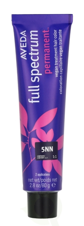 Aveda Full Spectrum Permanent Vegan Pure Tone Hair Color 80 g 5NN i gruppen SKØNHED & HELSE / Hår og styling / Hårpleje / Hårfarve / Hårfarve & Farve bombe hos TP E-commerce Nordic AB (D19971)