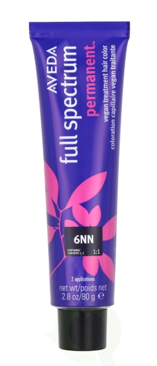 Aveda Full Spectrum Permanent Vegan Pure Tone Hair Color 80 g 6NN i gruppen SKØNHED & HELSE / Hår og styling / Hårpleje / Hårfarve / Hårfarve & Farve bombe hos TP E-commerce Nordic AB (D19972)