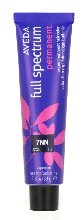 Aveda Full Spectrum Permanent Vegan Pure Tone Hair Color 80 g 7NN i gruppen SKØNHED & HELSE / Hår og styling / Hårpleje / Hårfarve / Hårfarve & Farve bombe hos TP E-commerce Nordic AB (D19973)