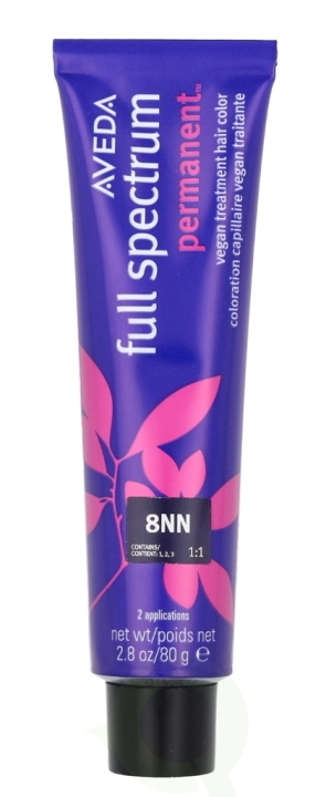 Aveda Full Spectrum Permanent Vegan Pure Tone Hair Color 80 g 8NN i gruppen SKØNHED & HELSE / Hår og styling / Hårpleje / Hårfarve / Hårfarve & Farve bombe hos TP E-commerce Nordic AB (D19974)
