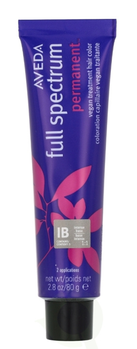 Aveda Full Spectrum Permanent Vegan Pure Tone Hair Color 80 g Intense Base i gruppen SKØNHED & HELSE / Hår og styling / Hårpleje / Hårfarve / Hårfarve & Farve bombe hos TP E-commerce Nordic AB (D19977)