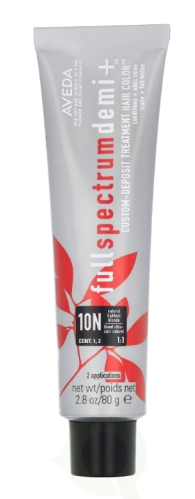 Aveda Full Spectrum Demi+ Custom-Deposit Hair Color 80 g 10N Lightest Blonde i gruppen SKØNHED & HELSE / Hår og styling / Hårpleje / Hårfarve / Hårfarve & Farve bombe hos TP E-commerce Nordic AB (D19986)