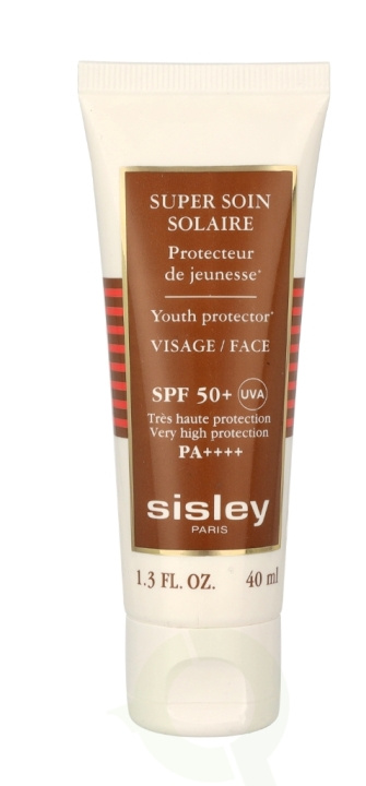 Sisley Super Soin Solaire Face Youth Protector SPF50+ PA++++ 40 ml i gruppen SKØNHED & HELSE / Hudpleje / Tanning / Solbeskyttelse hos TP E-commerce Nordic AB (D20060)