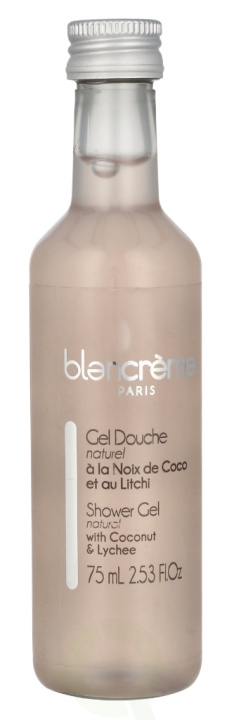 Blancreme Natural Shower Gel 75 ml Coconut & Lychee i gruppen SKØNHED & HELSE / Hudpleje / Kropspleje / Bad & brusecreme hos TP E-commerce Nordic AB (D20089)