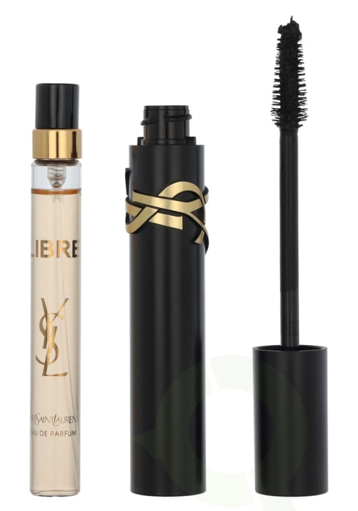 Yves Saint Laurent YSL Mascara Lash Clash Set 19 ml #01 Black - 9ml/10ml i gruppen SKØNHED & HELSE / Makeup / Øjne og øjenbryn / Mascara hos TP E-commerce Nordic AB (D20126)