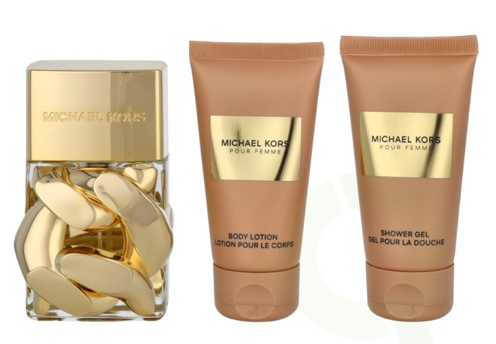 Michael Kors Pour Femme Giftset 150 ml Edp Spray 50ml/Shower Gel 50ml/Body Lotion 50ml i gruppen SKØNHED & HELSE / Gaveæske / Gaveæske til hende hos TP E-commerce Nordic AB (D20136)