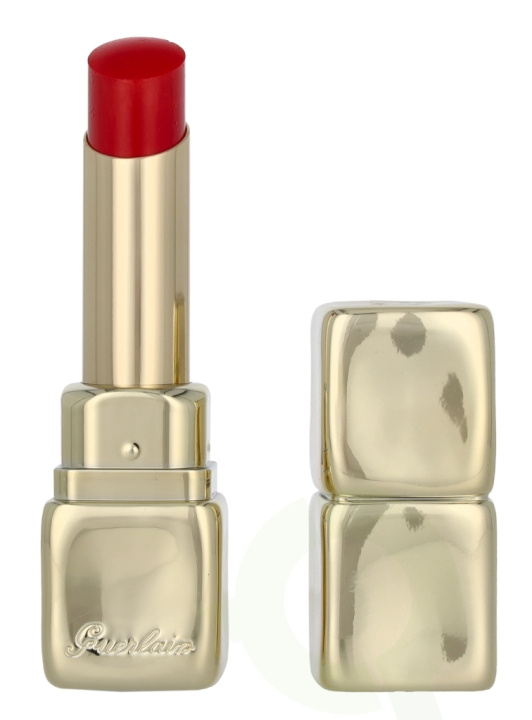 Guerlain Kiss Kiss Shine Bloom Lip Colour 3.2 g #709 Petal Red i gruppen SKØNHED & HELSE / Makeup / Læber / Læbestift hos TP E-commerce Nordic AB (D20166)