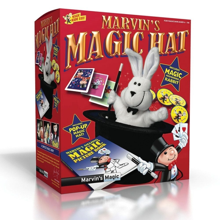 Marvin\'s Magic Kanin og høj hat (MME003) i gruppen LEGETØJ, BØRN & BABY / Legetøj / Legesæt hos TP E-commerce Nordic AB (D20210)