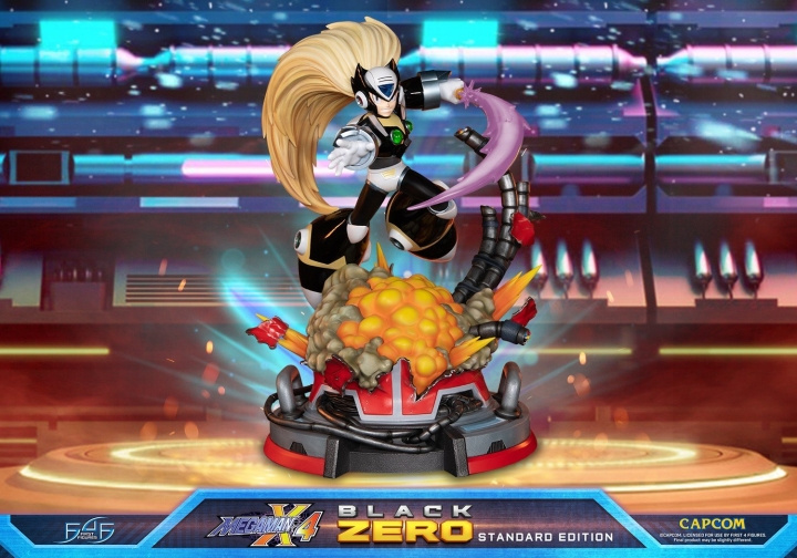 First4Figures Mega Man X (Black Zero) RESIN Statue i gruppen SPORT, FRITID & HOBBY / Sjove gadgets / Samlergenstande hos TP E-commerce Nordic AB (D20222)