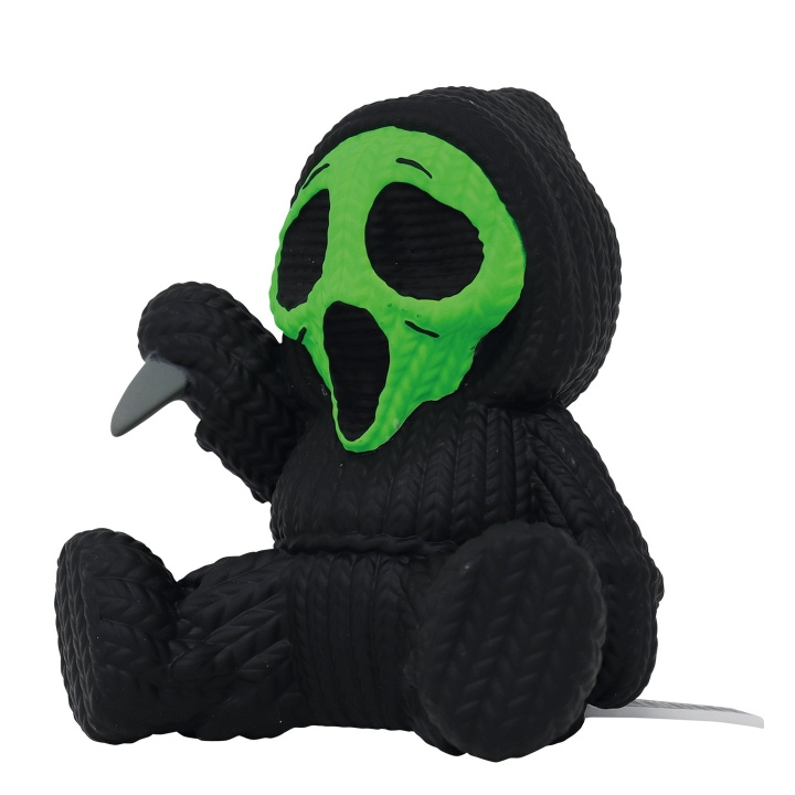 Handmade by Robots Ghostface - Fluorescerende grøn samlefigur i vinyl i gruppen SPORT, FRITID & HOBBY / Sjove gadgets / Samlergenstande hos TP E-commerce Nordic AB (D20228)
