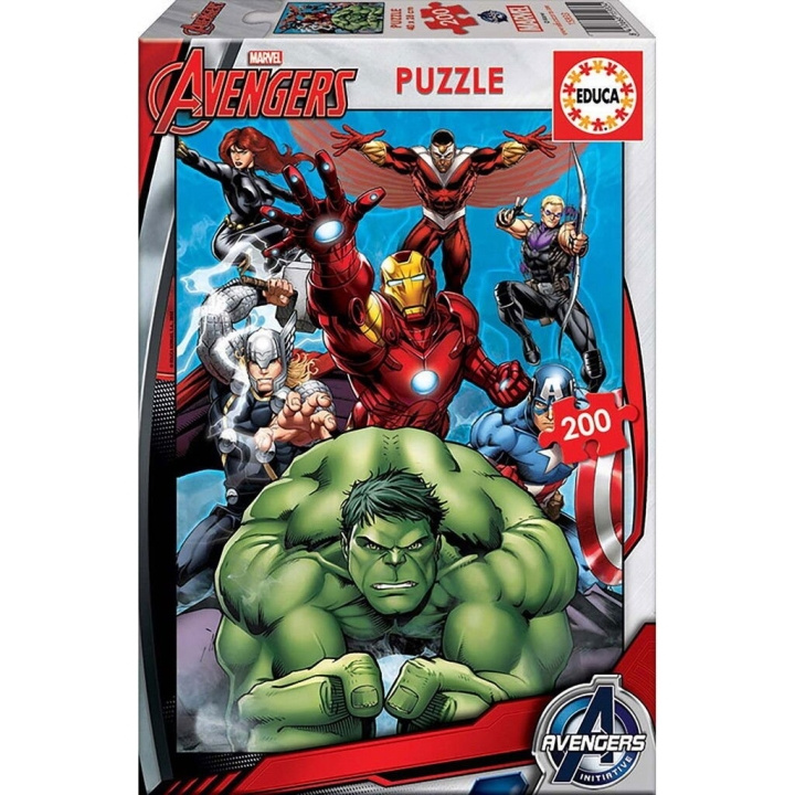 Educa Puslespil - 200 Avengers (80-15933) i gruppen LEGETØJ, BØRN & BABY / Legetøj / børns puslespil hos TP E-commerce Nordic AB (D20250)