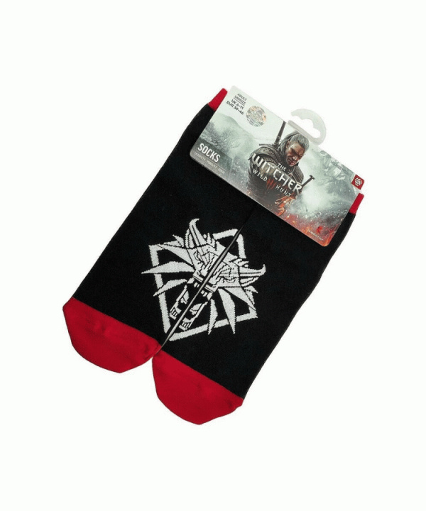 Good Loot The Witcher 3 ulve-ankelsokker i gruppen SPORT, FRITID & HOBBY / Sjove gadgets / Samlergenstande hos TP E-commerce Nordic AB (D20262)
