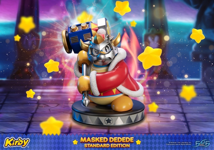 First4Figures Kirby (Maskeret Dedede) RESIN Statue i gruppen SPORT, FRITID & HOBBY / Sjove gadgets / Samlergenstande hos TP E-commerce Nordic AB (D20269)