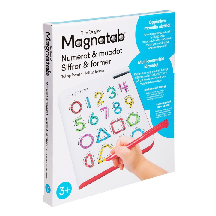 Magnatab Tal og former (33006551) i gruppen LEGETØJ, BØRN & BABY / Legetøj / Hobbyartikler hos TP E-commerce Nordic AB (D20275)