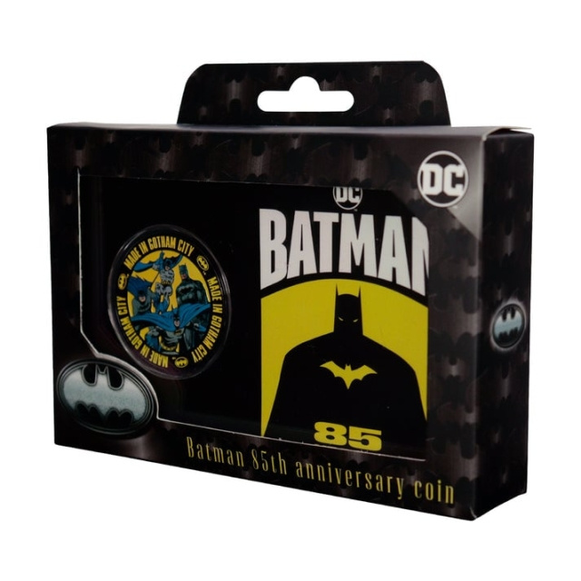 Fanatik Batman Limited Edition 85-års jubilæums-samlemønt i gruppen SPORT, FRITID & HOBBY / Sjove gadgets / Samlergenstande hos TP E-commerce Nordic AB (D20301)