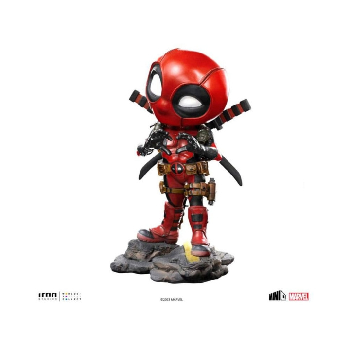 IronStudios - MiniCo : Marvel Comics -Deadpool i gruppen SPORT, FRITID & HOBBY / Sjove gadgets / Samlergenstande hos TP E-commerce Nordic AB (D20316)