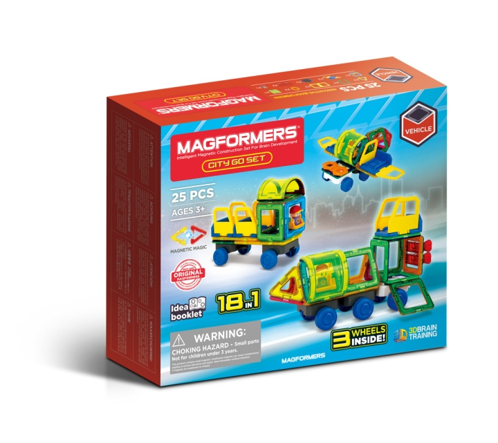 Magformers City Go-sæt 25 dele (20-707025) i gruppen LEGETØJ, BØRN & BABY / Legetøj / Legesæt hos TP E-commerce Nordic AB (D20322)