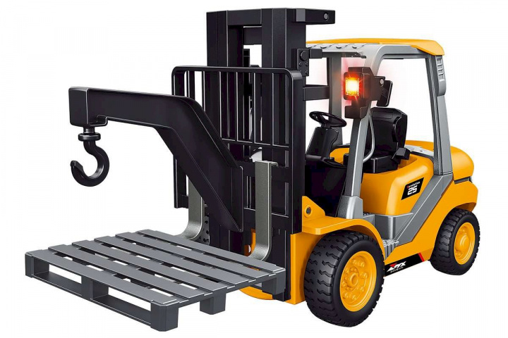 MX R/C Constructions Gaffeltruck R/C 1:18 2,4GHz, 3,7V Li-Ion, 9 kanaler (471468) i gruppen LEGETØJ, BØRN & BABY / Radiostyrede / Andet hos TP E-commerce Nordic AB (D20324)