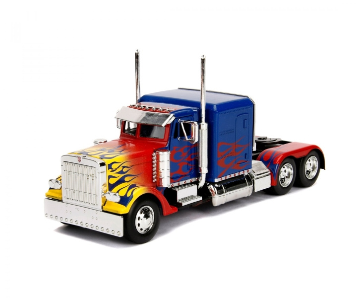 Jada Transformers - T1 Optimus Prime 1:24 (253115004) i gruppen SPORT, FRITID & HOBBY / Hobby / Plastik modeller / Biler hos TP E-commerce Nordic AB (D20338)