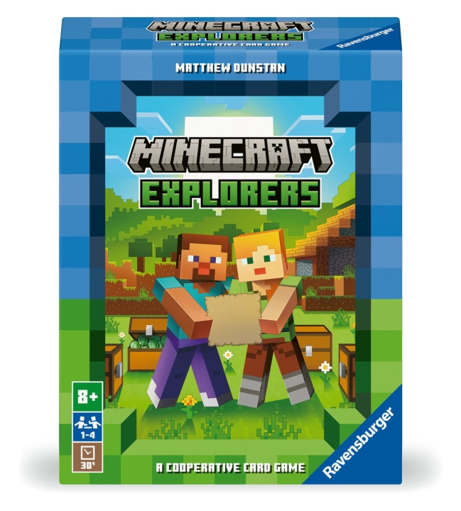 Ravensburger Minecraft Explorers (Nordisk) - 10822587 i gruppen LEGETØJ, BØRN & BABY / Spil / Kortspil hos TP E-commerce Nordic AB (D20345)