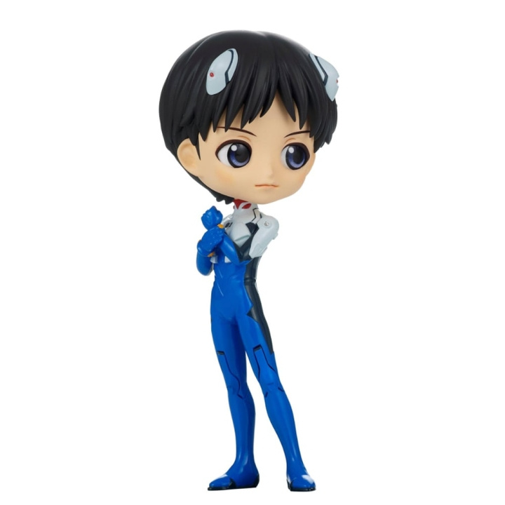 Evangelion: New Theatrical Edition - Q Posket-Shinji Ikari Plugsuit Style (Ver.A) Figur i gruppen SPORT, FRITID & HOBBY / Sjove gadgets / Samlergenstande hos TP E-commerce Nordic AB (D20352)