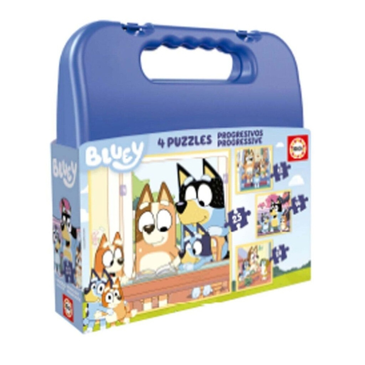 Educa Bluey dragtkuffert - (80-19380) i gruppen LEGETØJ, BØRN & BABY / Legetøj / børns puslespil hos TP E-commerce Nordic AB (D20359)