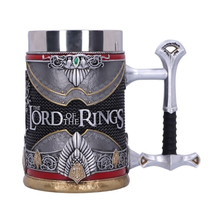 Lord of the Rings Aragorn Tankard 15,5 cm i gruppen SPORT, FRITID & HOBBY / Sjove gadgets / Samlergenstande hos TP E-commerce Nordic AB (D20362)