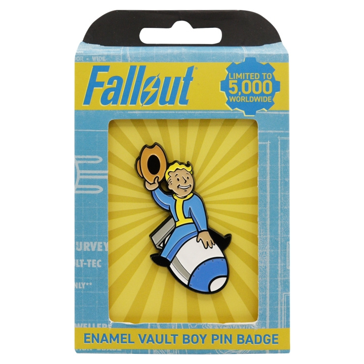 Fanatik Fallout Limited Edition Vault Boy Pin Badge i gruppen SPORT, FRITID & HOBBY / Sjove gadgets / Samlergenstande hos TP E-commerce Nordic AB (D20366)