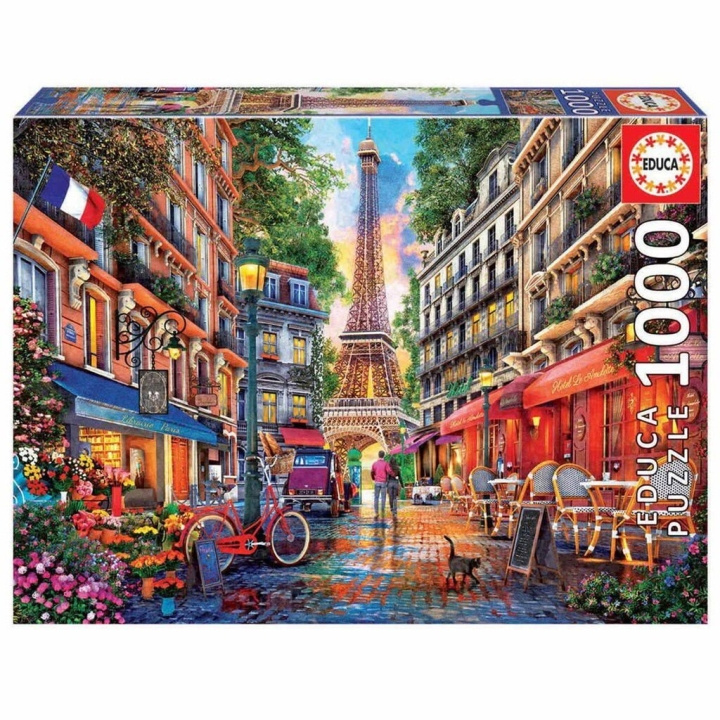 Educa Puslespil - 1000 Paris - Dominic Davision (80-19019) i gruppen SPORT, FRITID & HOBBY / Hobby / Puslespil hos TP E-commerce Nordic AB (D20376)