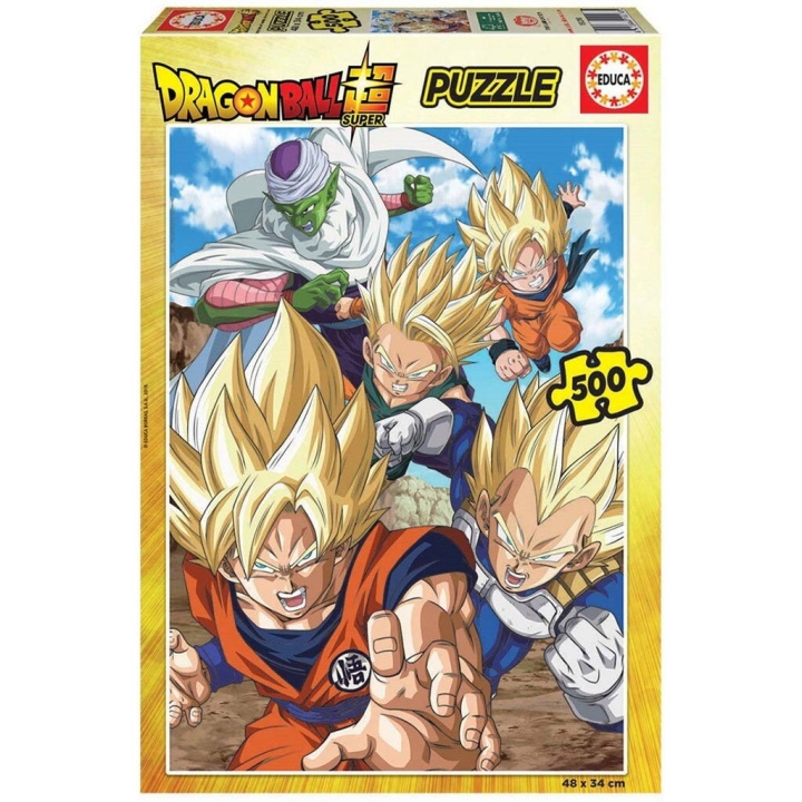 Educa Puslespil - 500 brikker - Dragon Ball Super (80-18216) i gruppen LEGETØJ, BØRN & BABY / Legetøj / børns puslespil hos TP E-commerce Nordic AB (D20377)