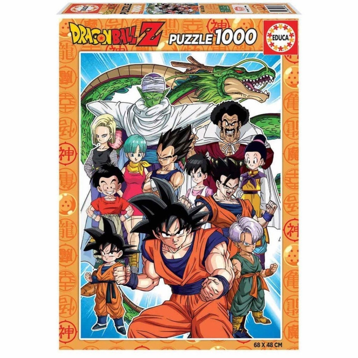 Educa Puslespil - 1000 brikker - Dragon Ball (80-18496) i gruppen SPORT, FRITID & HOBBY / Hobby / Puslespil hos TP E-commerce Nordic AB (D20383)