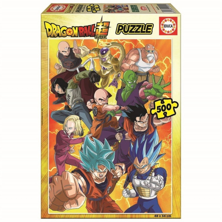 Educa Puslespil - 500 brikker - Dragon Ball Super (80-19009) i gruppen LEGETØJ, BØRN & BABY / Legetøj / børns puslespil hos TP E-commerce Nordic AB (D20384)
