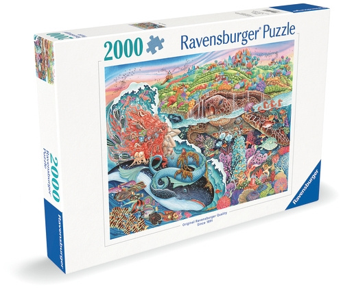 Ravensburger Thalassic Tale - 2000p (12001484) i gruppen SPORT, FRITID & HOBBY / Hobby / Puslespil hos TP E-commerce Nordic AB (D20404)