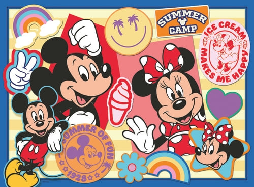 Ravensburger Mickey & Minnie\'s Road Trip - 200p (12004136) i gruppen LEGETØJ, BØRN & BABY / Legetøj / børns puslespil hos TP E-commerce Nordic AB (D20408)