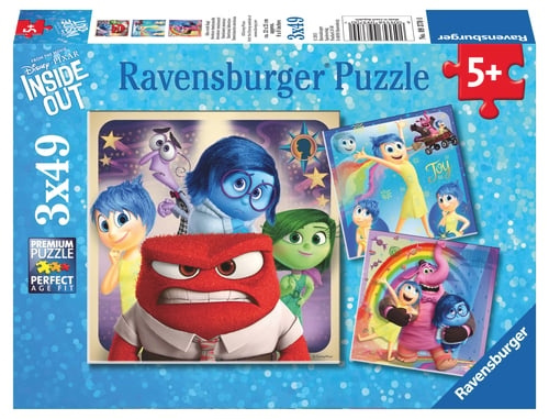Ravensburger Emotional Adventures 3x49p - (10109370) i gruppen LEGETØJ, BØRN & BABY / Legetøj / børns puslespil hos TP E-commerce Nordic AB (D20410)