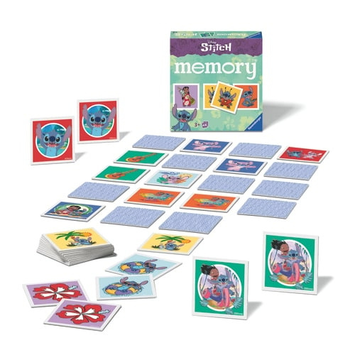 Ravensburger Disney Stitch Mini memory - 48 kort (10624696) i gruppen LEGETØJ, BØRN & BABY / Spil / Kortspil hos TP E-commerce Nordic AB (D20412)