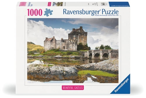 Ravensburger Smukke slotte i Skotland - 1000 brikker (12001337) i gruppen SPORT, FRITID & HOBBY / Hobby / Puslespil hos TP E-commerce Nordic AB (D20421)