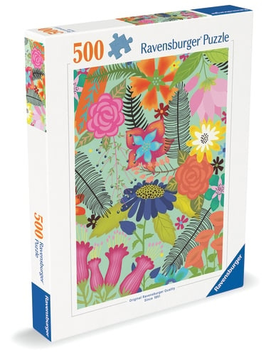 Ravensburger Blomsterjungle - 500p (12001382) i gruppen LEGETØJ, BØRN & BABY / Legetøj / børns puslespil hos TP E-commerce Nordic AB (D20426)